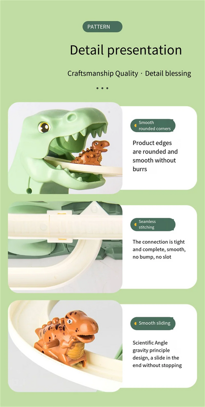 Dinosaurie Bilbana med Pussel