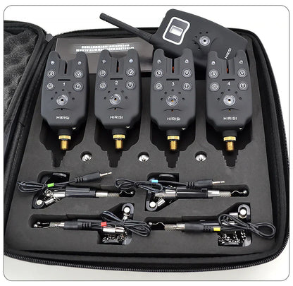 Trådlöst betesalarm – 1+4 set med swingers & väska