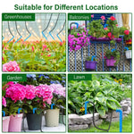 Solcellsbevattning – automatisk droppbevattning för balkong & trädgård