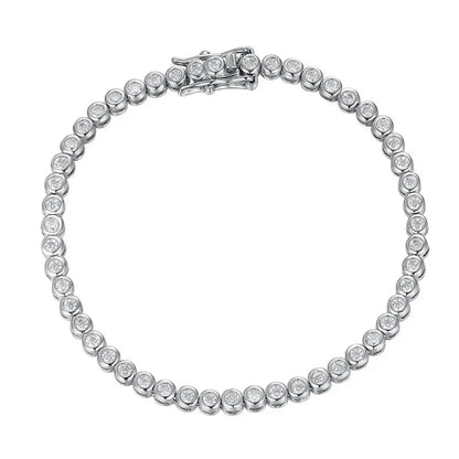 Armband Elin (tennisarmband 2 mm med gnistrande stenar)