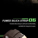 Klocka Marcus (sportig herrklocka med silikonarmband & kronograf)