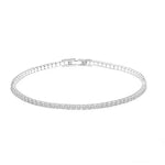 Armband Julia (tennisarmband 2 mm med zirkoner)