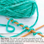 Mjuk sammetsgarn 100g – garn för mössor, halsdukar & kuddar