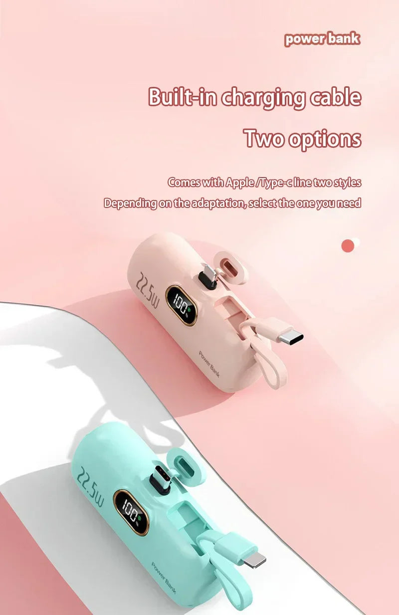 Mini Powerbank 30000mAh – Snabbladdning