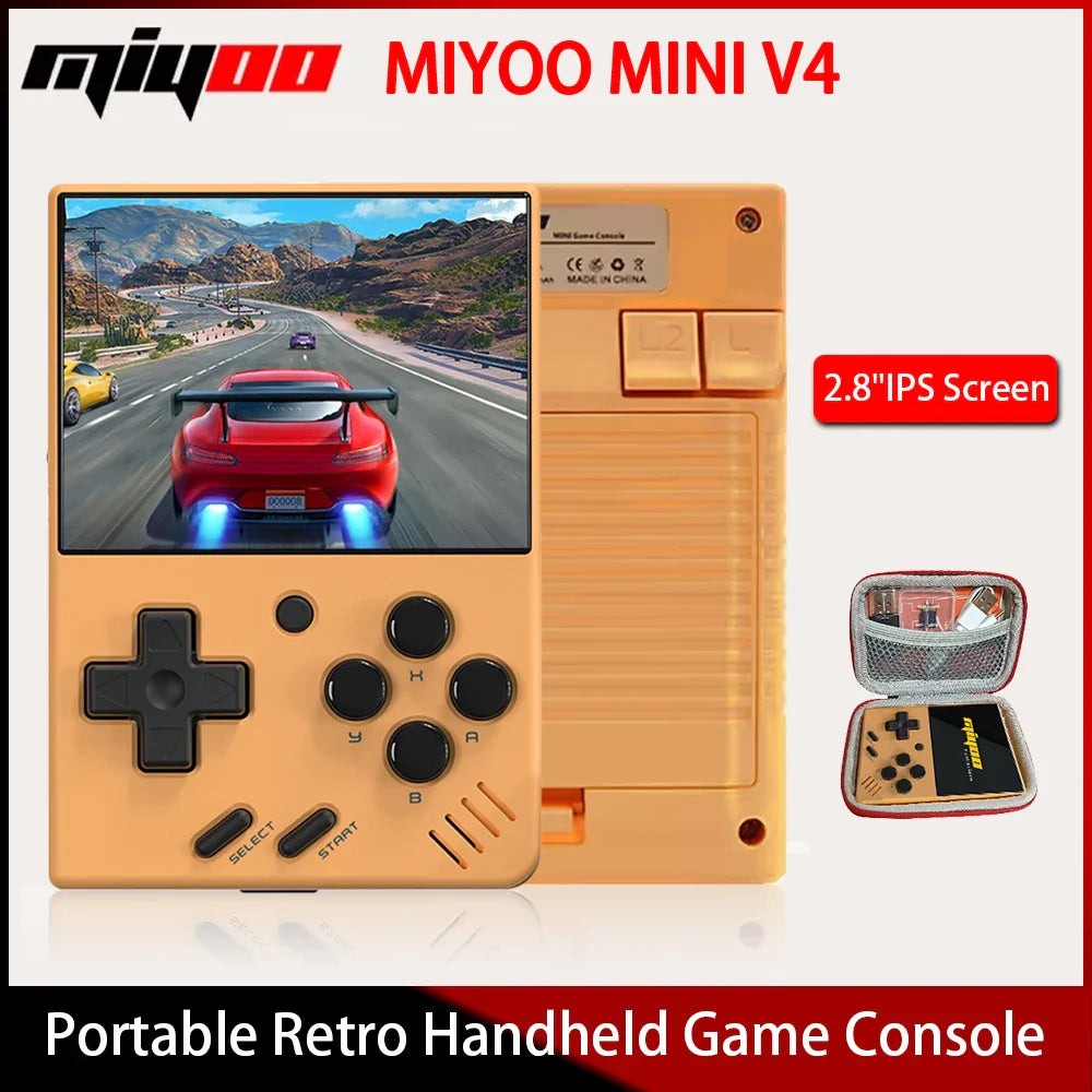 RetroPlay Mini V4 – retro handhållen spelkonsol 2,8” skärm