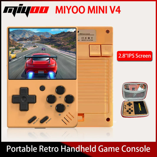 RetroPlay Mini V4 – retro handhållen spelkonsol 2,8” skärm