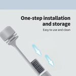 MiniResaTandborste™ – Hopfällbar Tandborste i Transparent