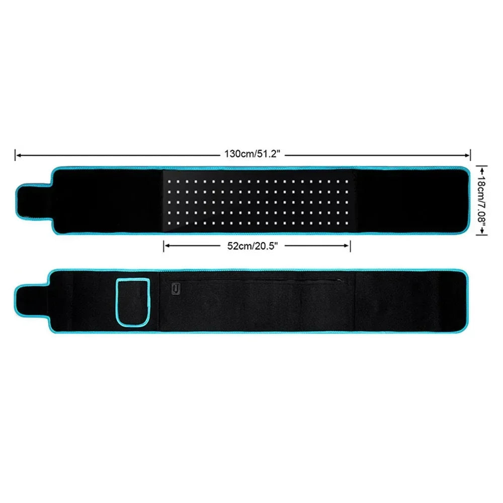 Infrarött bälte 660nm & 850nm – fettförbränning & ryggsmärta