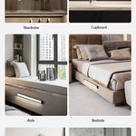 LED skåpbelysning – rörelsesensor nattlampa USB laddbar