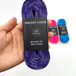 Vaxade skridskosnören – slitstarka ishockey skosnören