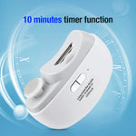 Elektrisk nagelklippare med ljus – automatisk nageltrimmer