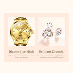 Klocka Helena (automatisk damklocka i rostfritt stål – lyxig design)