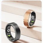 Smart ring – hälsomätning & sportläge, vattentät
