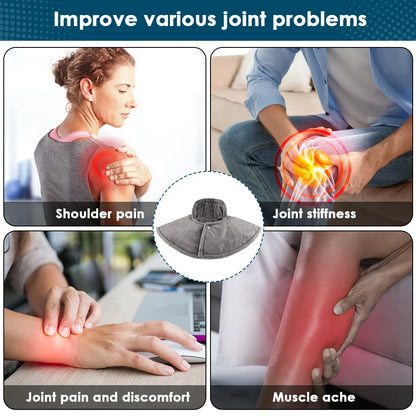 Sähköinen lämmitystyyny niskaan ja hartioihin