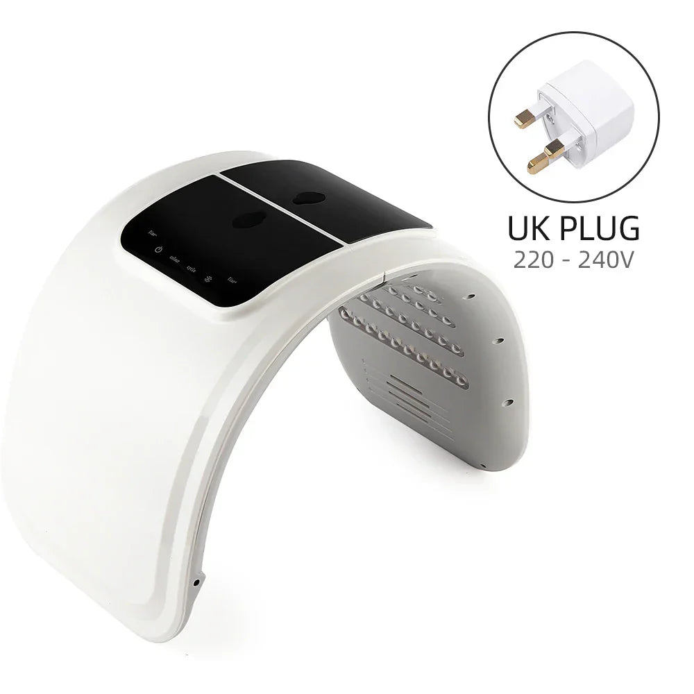 LED mask för ansiktet – 7 färger hudföryngring & anti-rynk