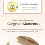 Klocka Helena (automatisk damklocka i rostfritt stål – lyxig design)