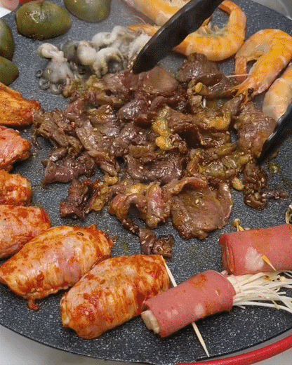 GrillPannan™ – Rökfri Elgrill – Non-stick BBQ Teflon 30 cm