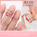 WUDU NAGLAR -  Avtagbara Nagelringar