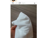 Mjuk plyschtyg 40×25 cm – flanelltyg för sömnad & leksaker