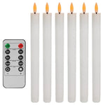 LED stearinljus med timer & fjärrkontroll – fladdrande låga