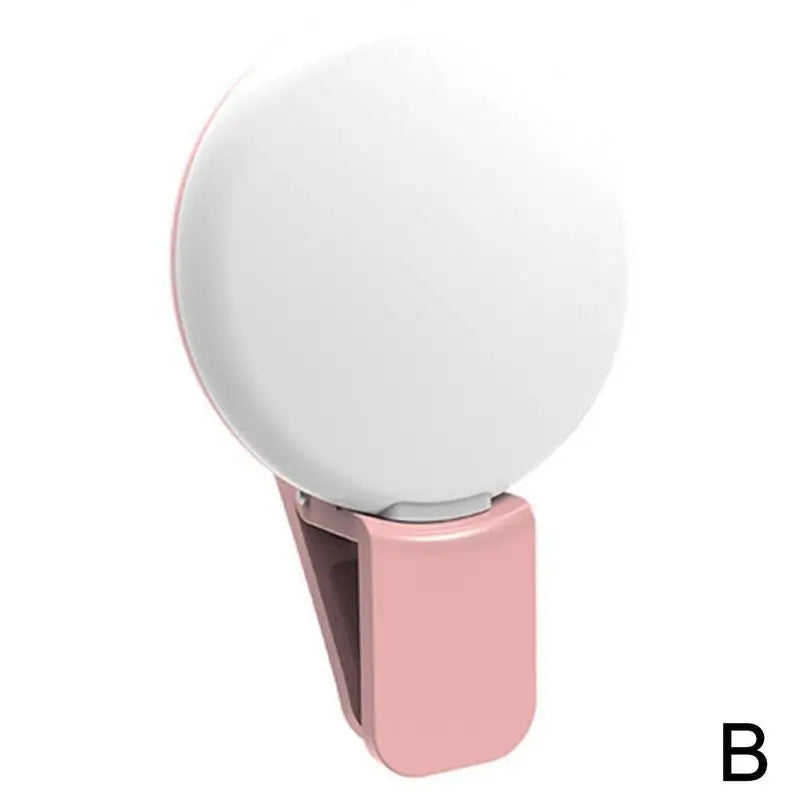 USB Selfie Ringlampa med Klämma