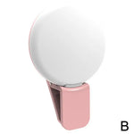 USB Selfie Ringlampa med Klämma