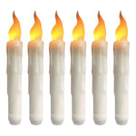 LED stearinljus med timer & fjärrkontroll – fladdrande låga