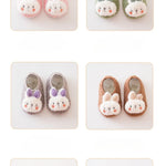 KaninSockor™ – Mjuka Vintertofflor för Barn med Halkskydd