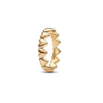 Ring Freja (ring med snöflinga, familjeträd & krona – symbolisk design)