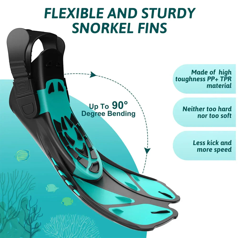 Snorkel Fins™ – Säädettävät aikuisten evät