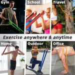 Motståndsband 20–230 lbs – tungt träningsband för styrka