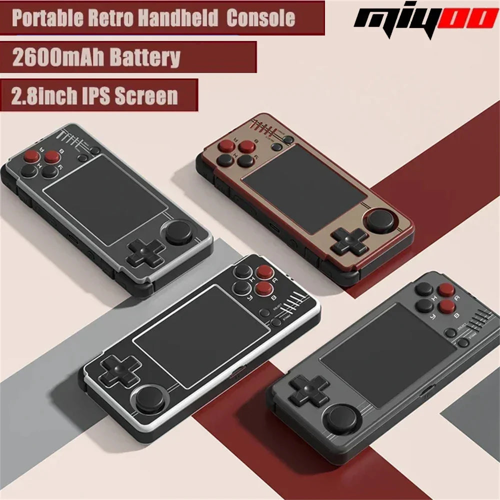 RetroPlay A30 – portabel retro spelkonsol 2,8” IPS, WiFi
