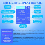 Portabel laddare elbil 3.5kW – EV laddkabel typ 1 & typ 2