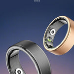 Smart ring – hälsomätning & sportläge, vattentät