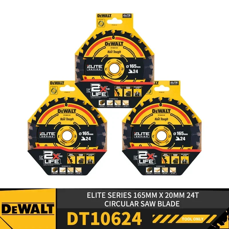 Cirkelsågblad – 165 mm 24T/40T