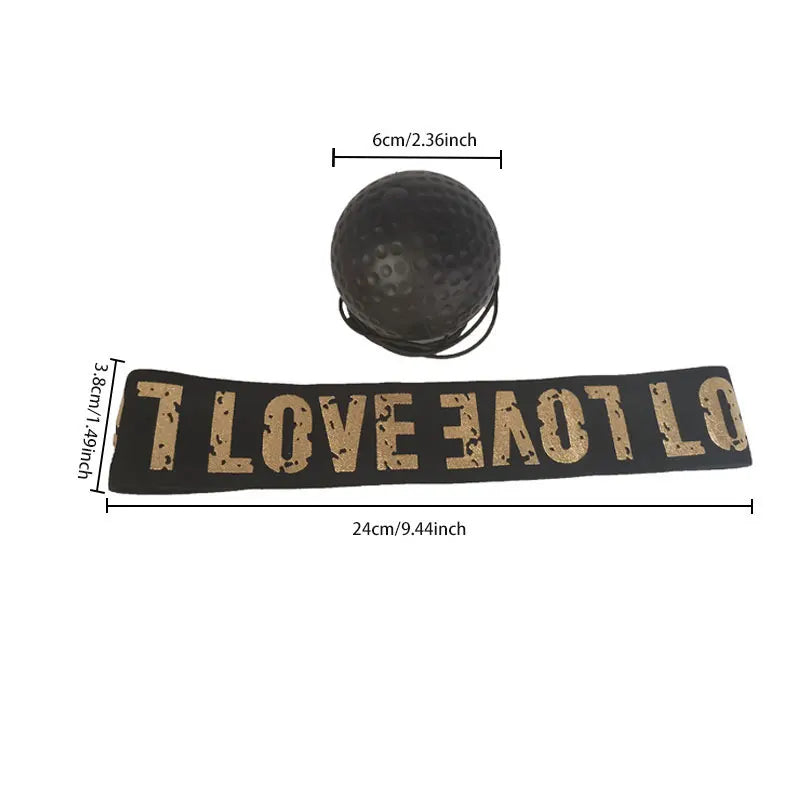 Boxningsboll huvudband – reaktionsboll