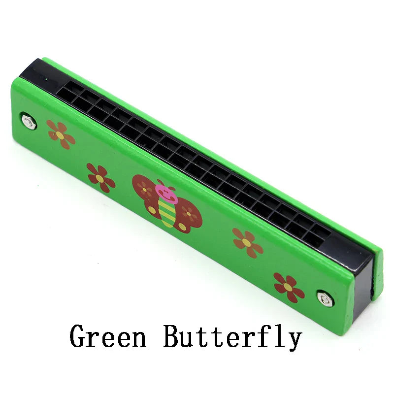 Barnmunspel i trä – musikleksak