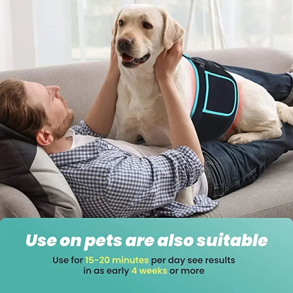 Infrarött bälte 660nm & 850nm – fettförbränning & ryggsmärta