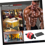 Maghjul med knäskydd – ab roller träningsredskap för mage & core