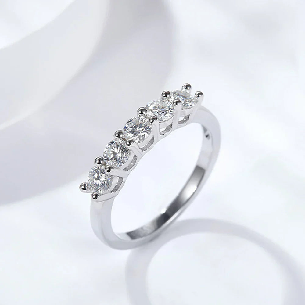 Evighetsring med sten – 4 mm