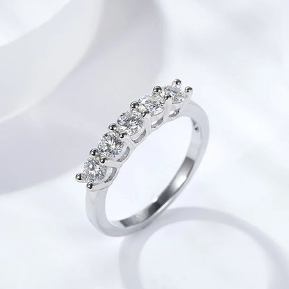 Evighetsring med sten – 4 mm