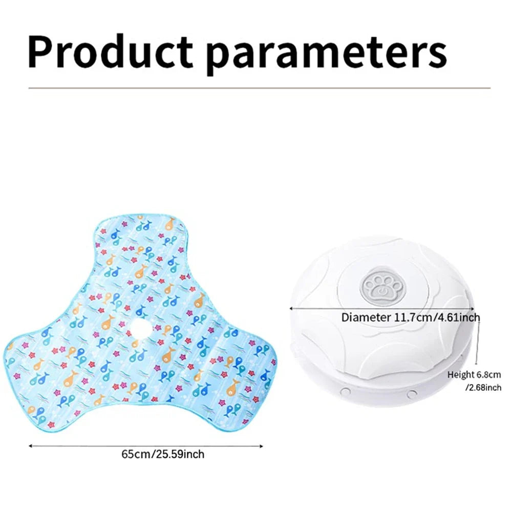 Interaktiv kattleksak – gömma & söka mus med fjäder & ljud