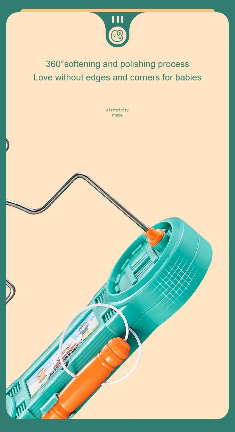 Elektrisk labyrintspill – morsom utfordring med lys og lyd 