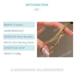 Armband Nora (armbandskedja i klockrem-design – silver & guldfärg)