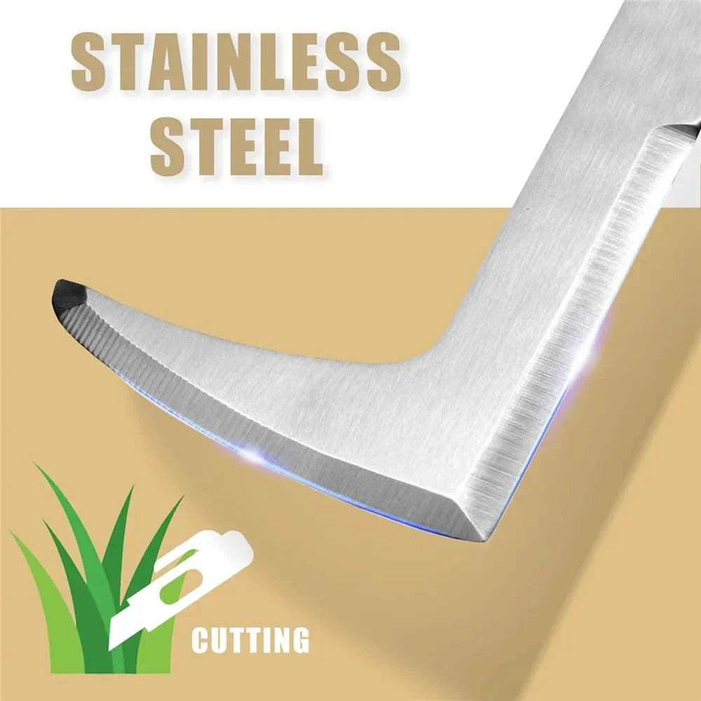 L-formad ogräsrensare – manuellt handverktyg för sprickor & trädgårdsbäddar