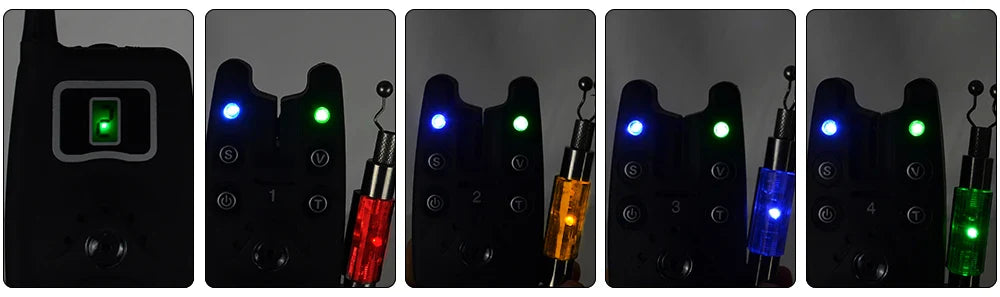 Trådlöst betesalarm – 1+4 set med swingers & väska