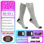 Uppladdningsbara Värmestrumpor – Vinterkomfort