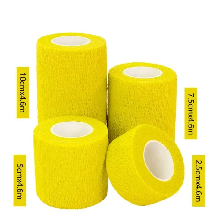 Självhäftande sporttejp – elastisk bandage för knä, finger & fotled