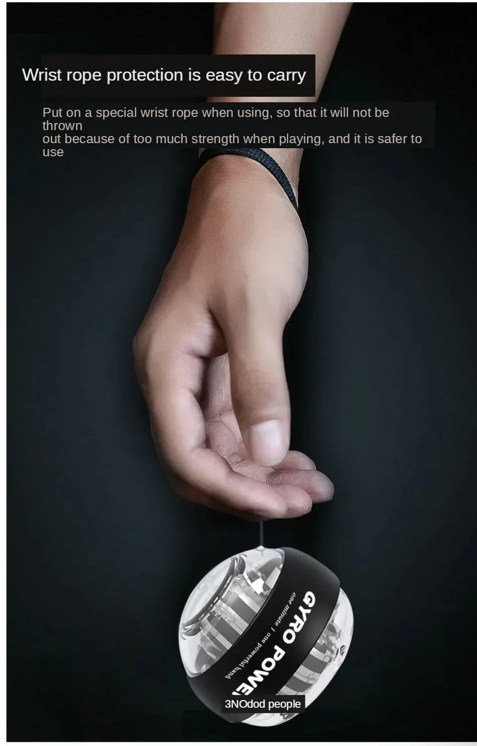 Powerball gyro – handtränare & underarmsträning för styrka & rehab