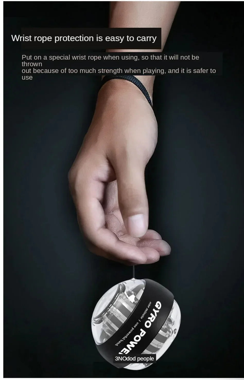 Powerball gyro – handtränare & underarmsträning för styrka & rehab